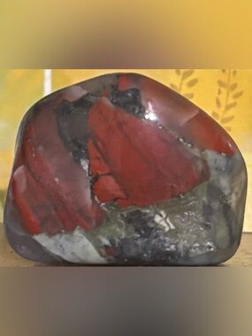 African Bloodstone
 (also known as heliotrope).